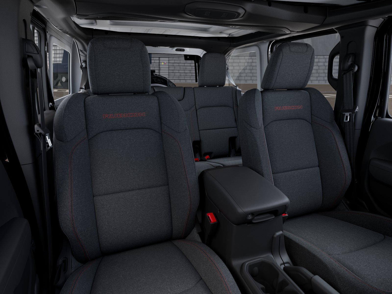 New 2026 Black Clear-Coat Exterior Paint Jeep Rubicon image 9