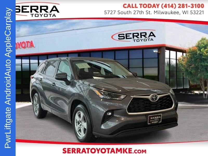 Used 2023 Magnetic Gray Metallic Toyota LE image 1