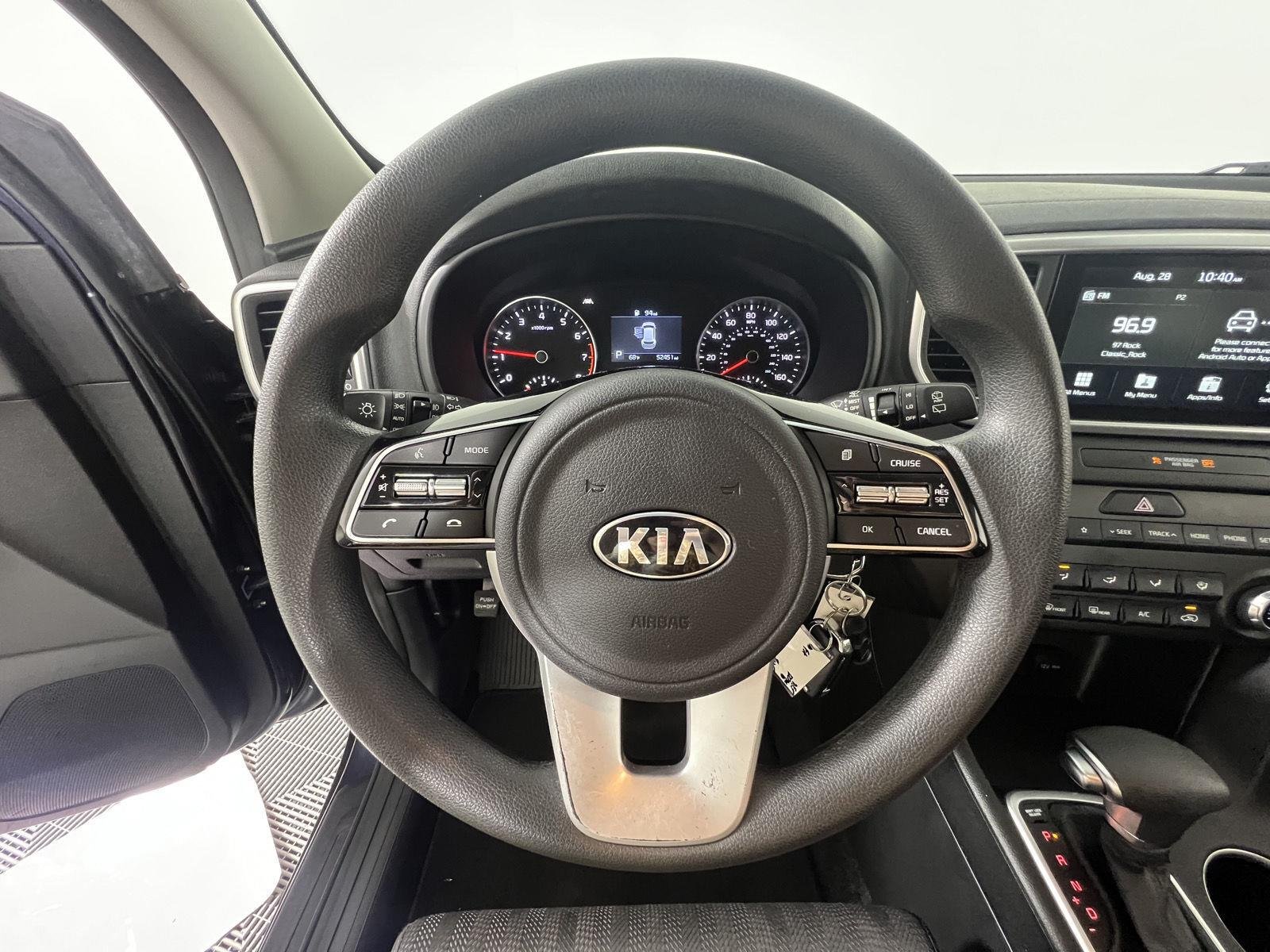 Used 2022 Pacific Blue Kia LX image 13