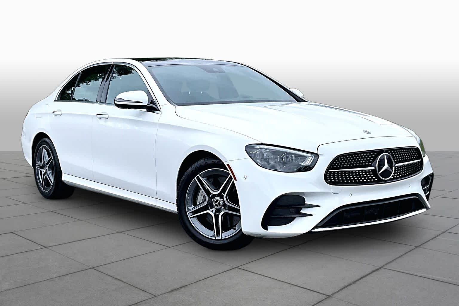 Used 2022 Polar White Mercedes-Benz E 350 image 3