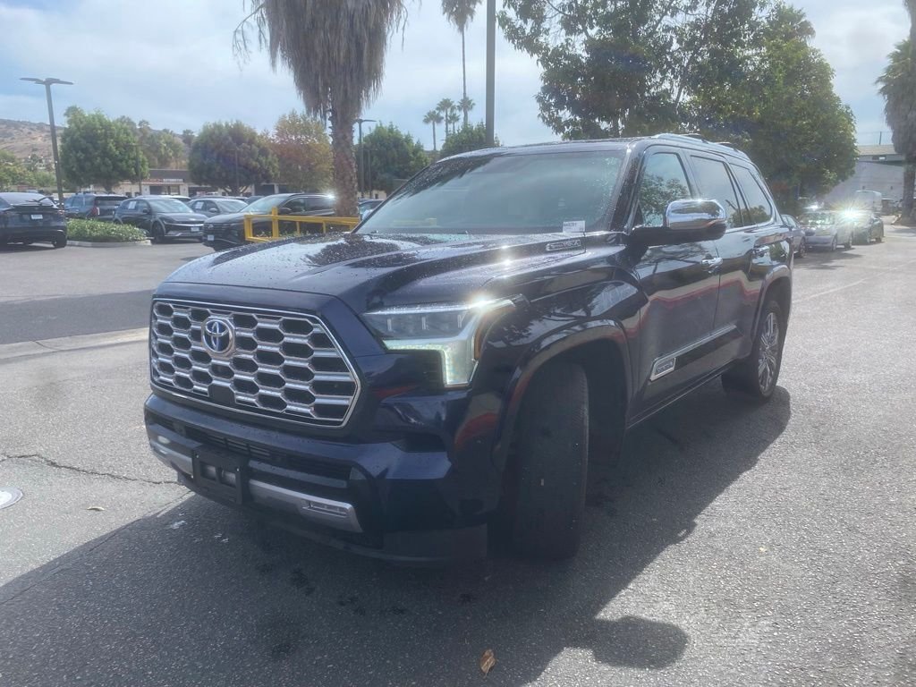 Used 2024 Blue Toyota Capstone image 5