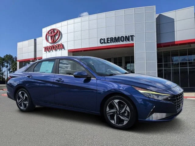 Used 2023 Blue Hyundai Limited image 1