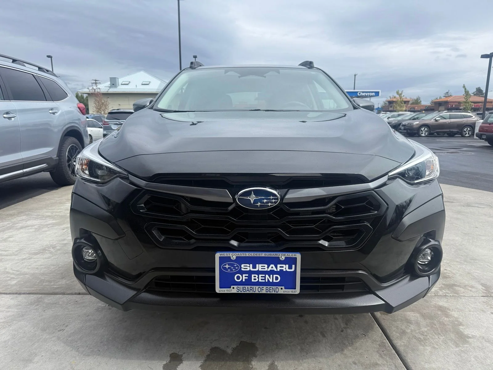 Used 2024 Crystal Black Silica Subaru Premium image 2