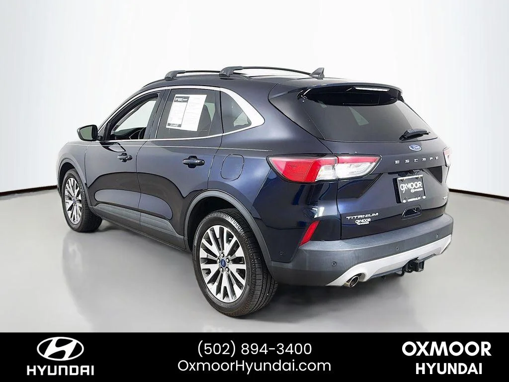 Used 2021 Antimatter Blue Metallic Ford Titanium image 5