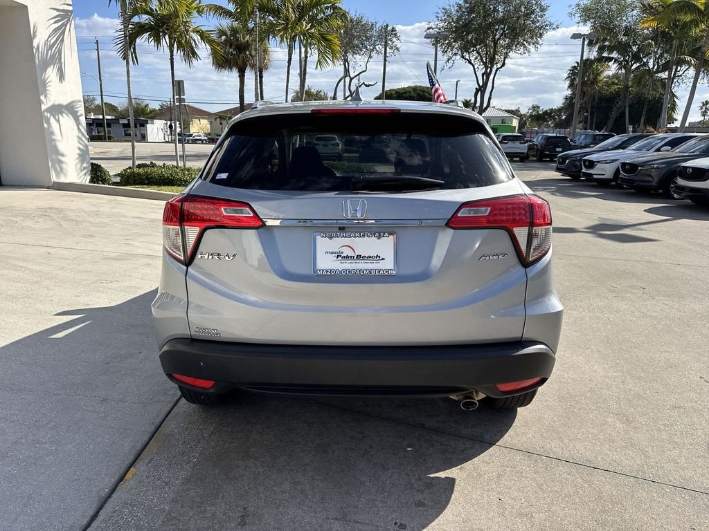 Used 2022 Honda HR-V EX with VIN 3CZRU6H53NM745564 for sale in North Palm Beach, FL