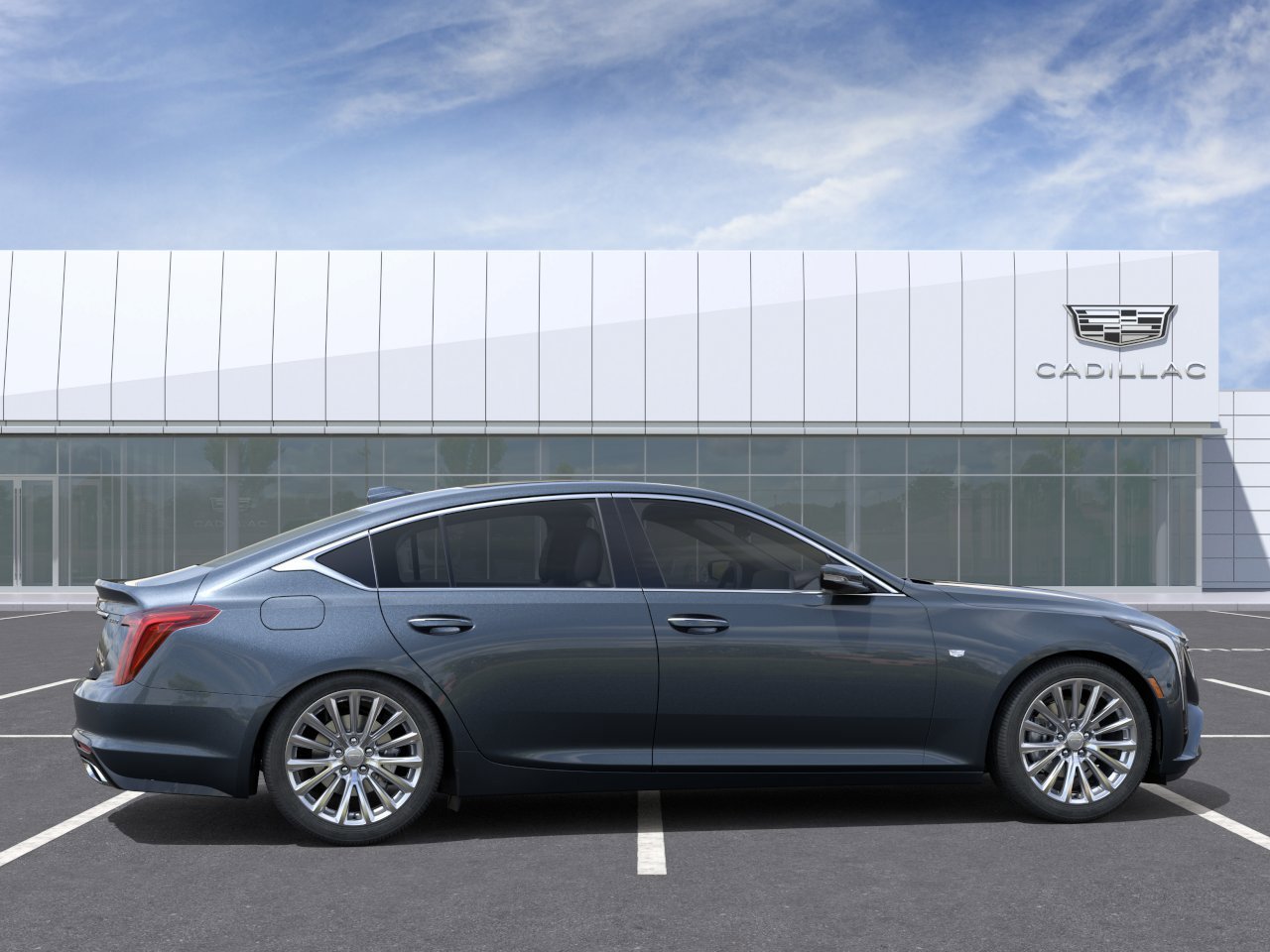 New 2026 Deep Space Metallic Cadillac Premium Luxury image 5