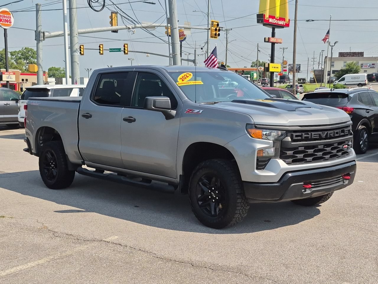 Used 2023 Sterling Gray Metallic Chevrolet Custom Trail Boss image 2