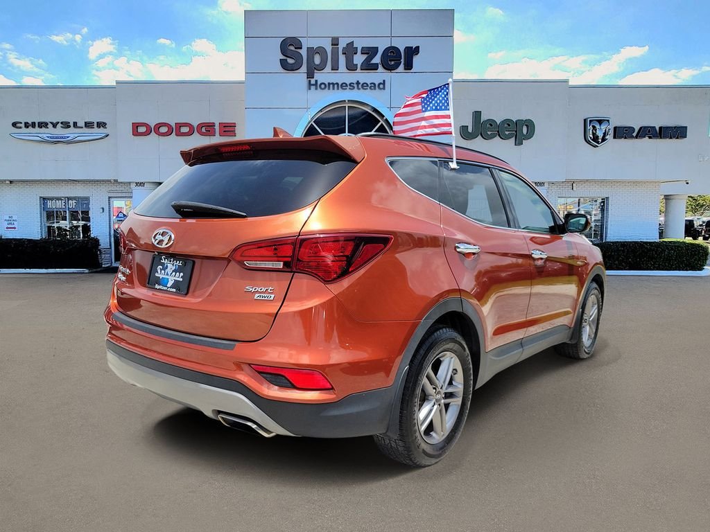 Used 2017 Hyundai Santa Fe Sport with VIN 5XYZUDLB0HG465898 for sale in Homestead, FL