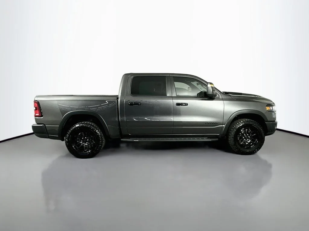 Used 2025 Granite Crystal Metallic Clearcoat Ram Rebel image 9