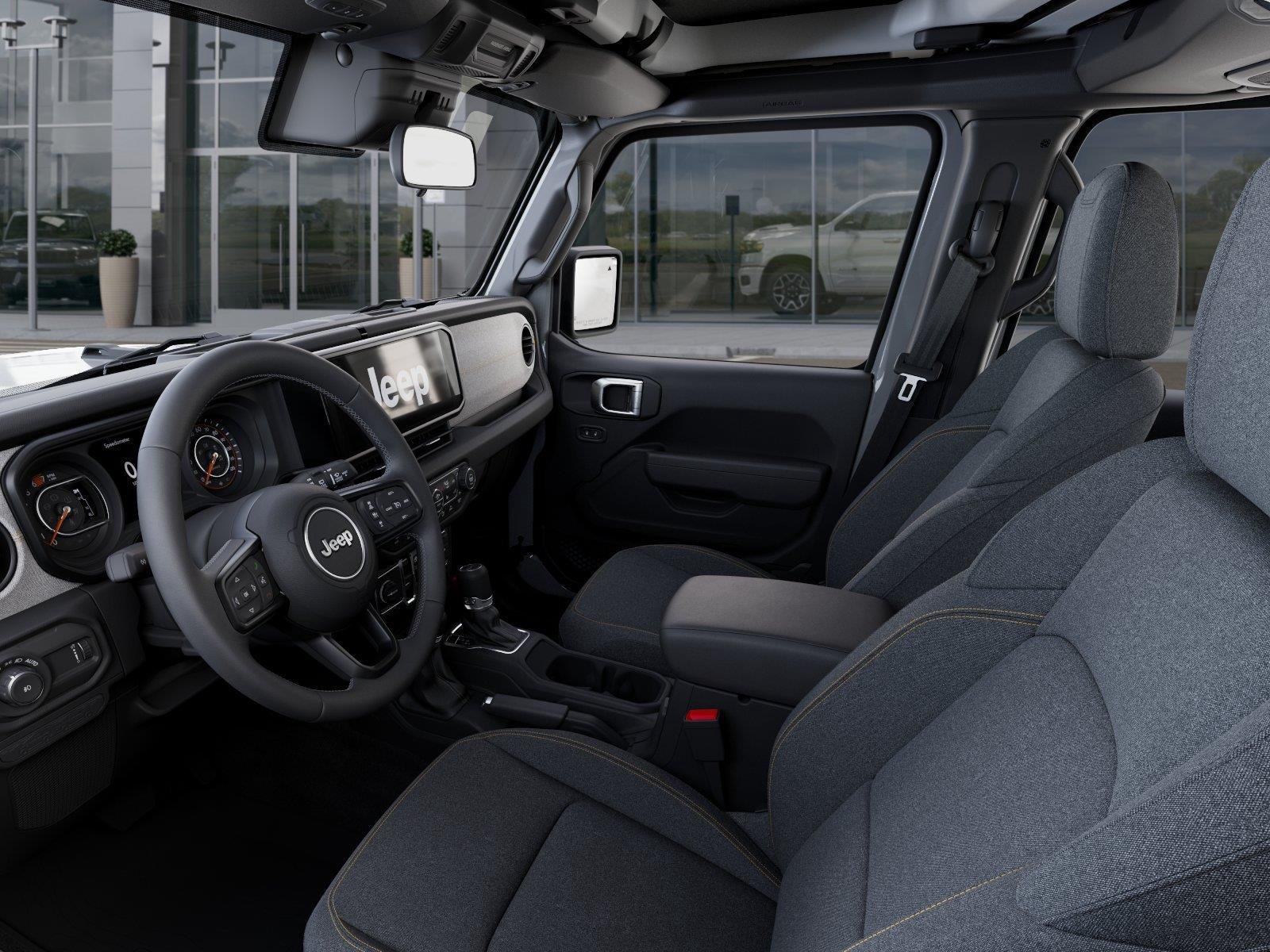 New 2027 Bright White Clear-Coat Paint Jeep Sport S image 22