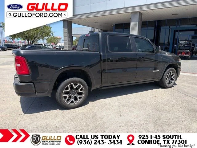 Used 2025 Diamond Black Ram Laramie image 6