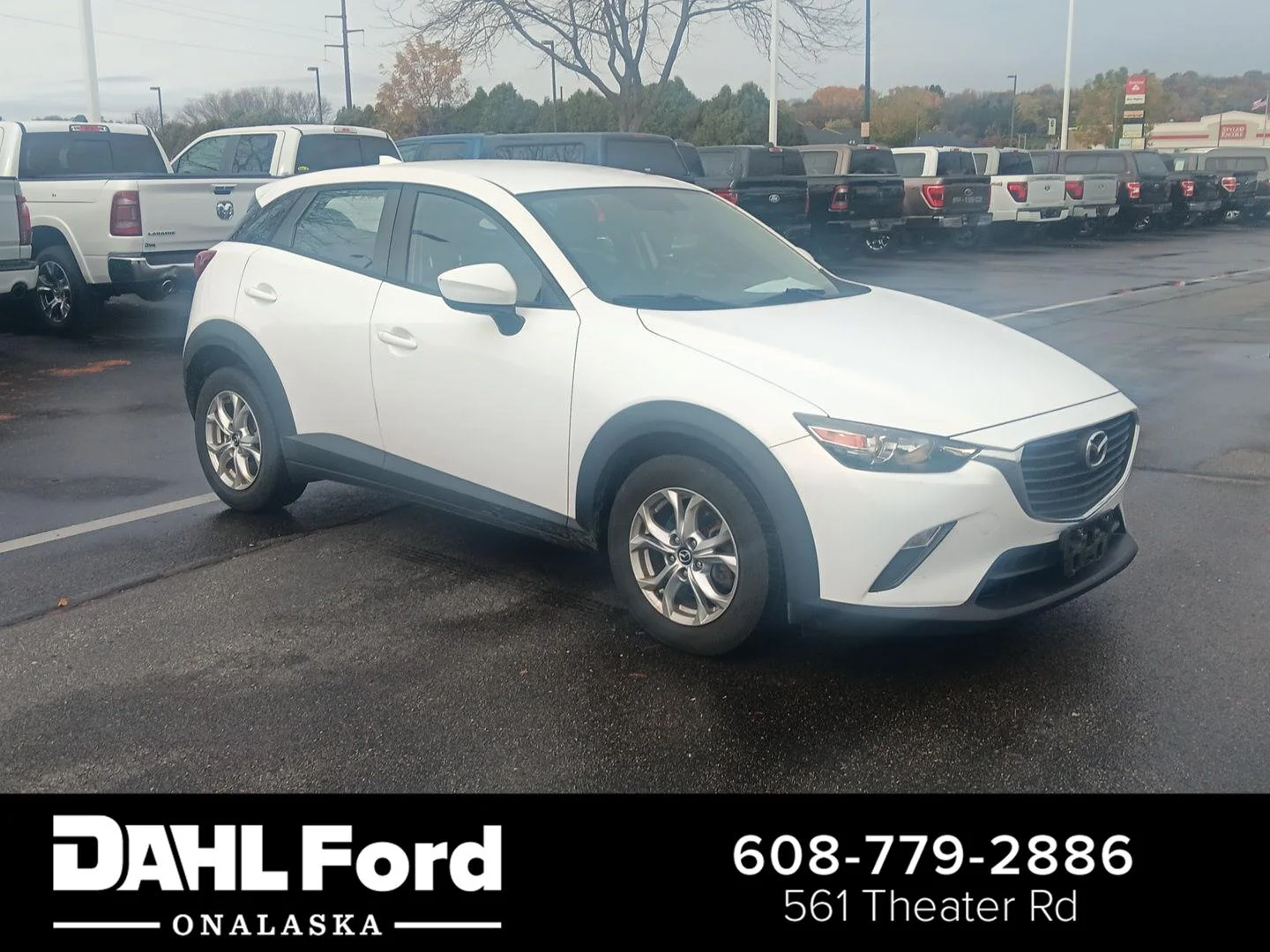 Used 2016 Crystal White Pearl Mica Mazda Sport image 1