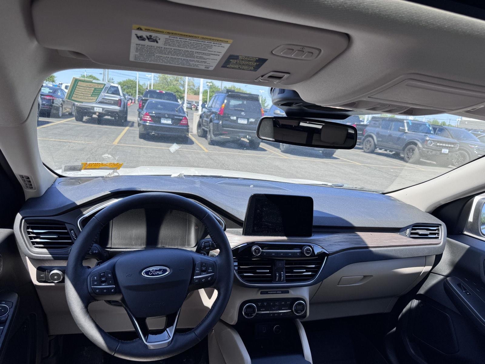 Used 2020 Star White Metallic Tri-Coat Ford Titanium image 8