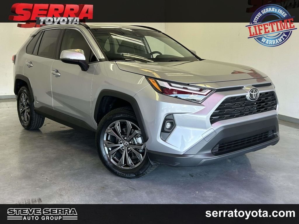 Certified Used 2025 Silver Toyota XLE Premium image 1