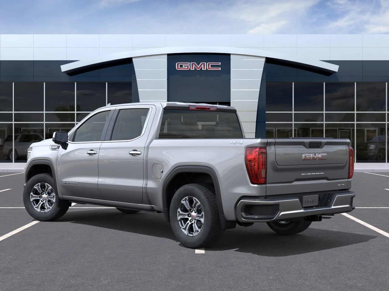 New 2026 Sterling Metallic GMC SLT image 3