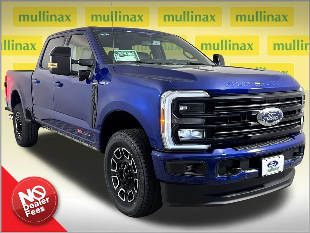 New 2026 Blue Ford Platinum image 1