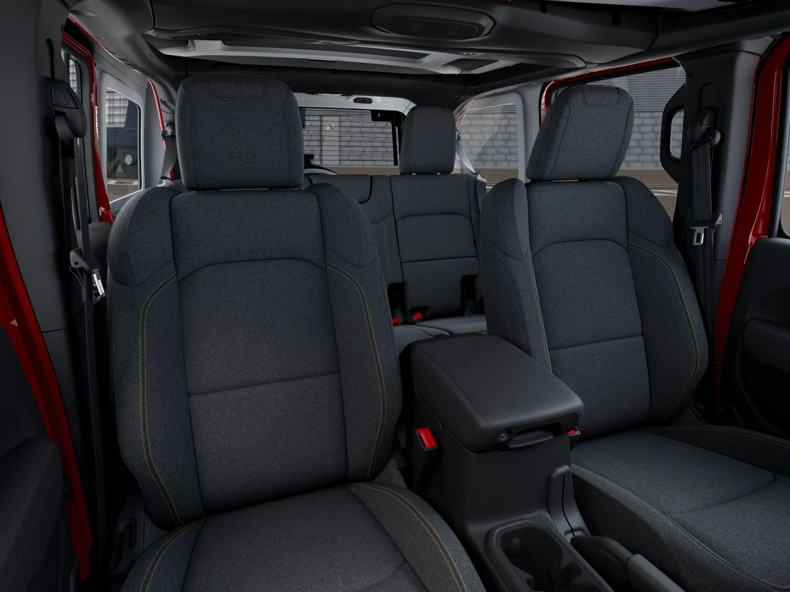 New 2026 Firecracker Red Clear-Coat Exterior Paint Jeep Sport S image 30