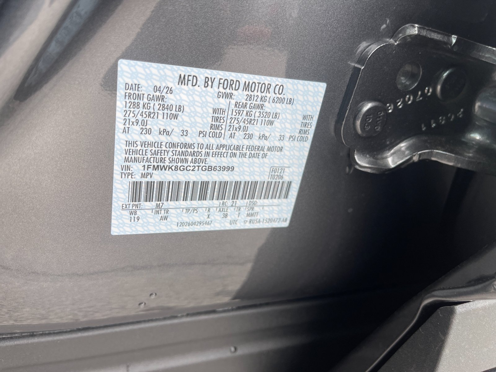New 2026 Carbonized Gray Metallic Ford ST image 32