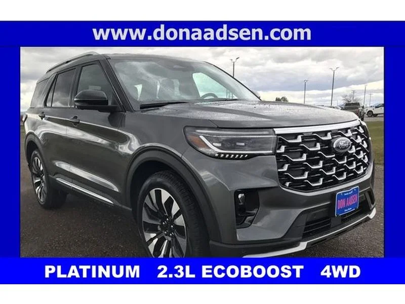 New 2026 Carbonized Gray Metallic Ford Platinum™ image 1