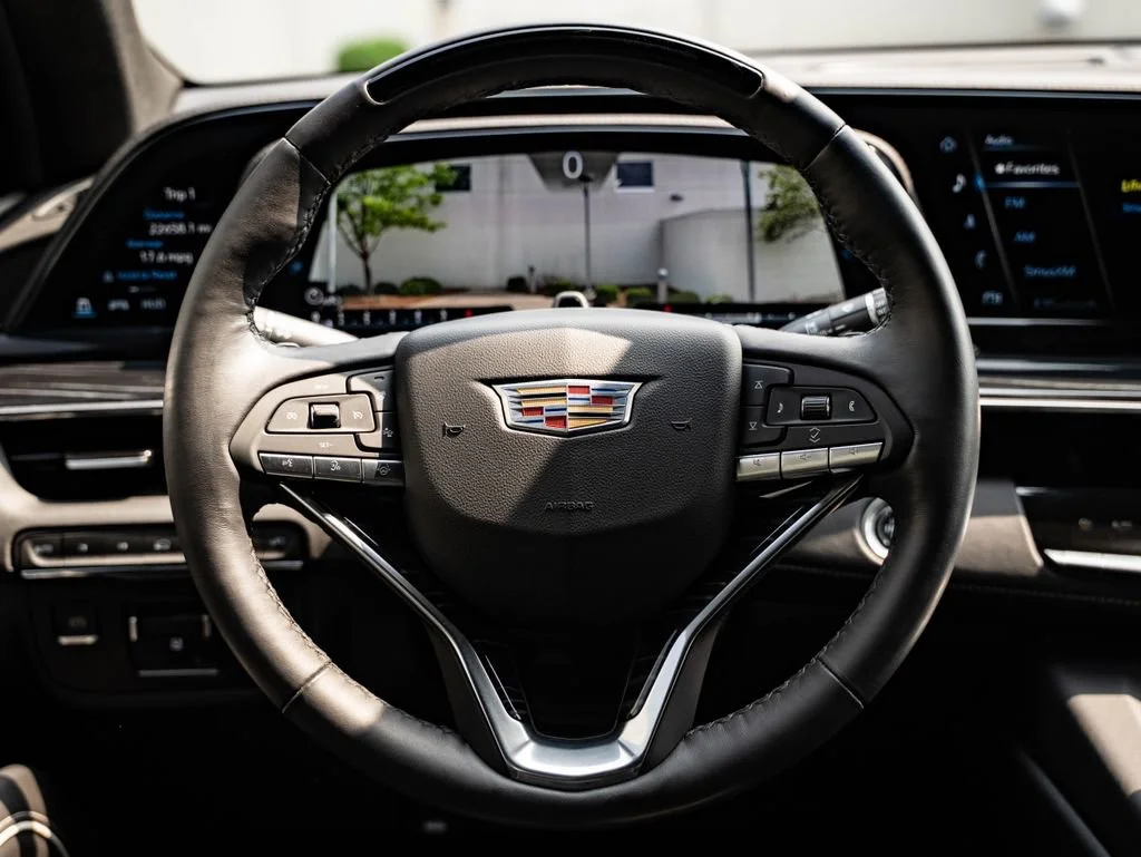 Used 2023 Crystal White Tricoat Cadillac Sport image 45