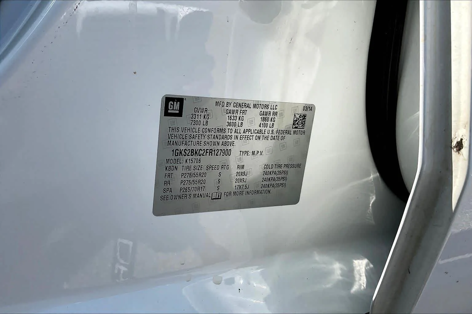 Used 2015 Summit White GMC SLT image 35