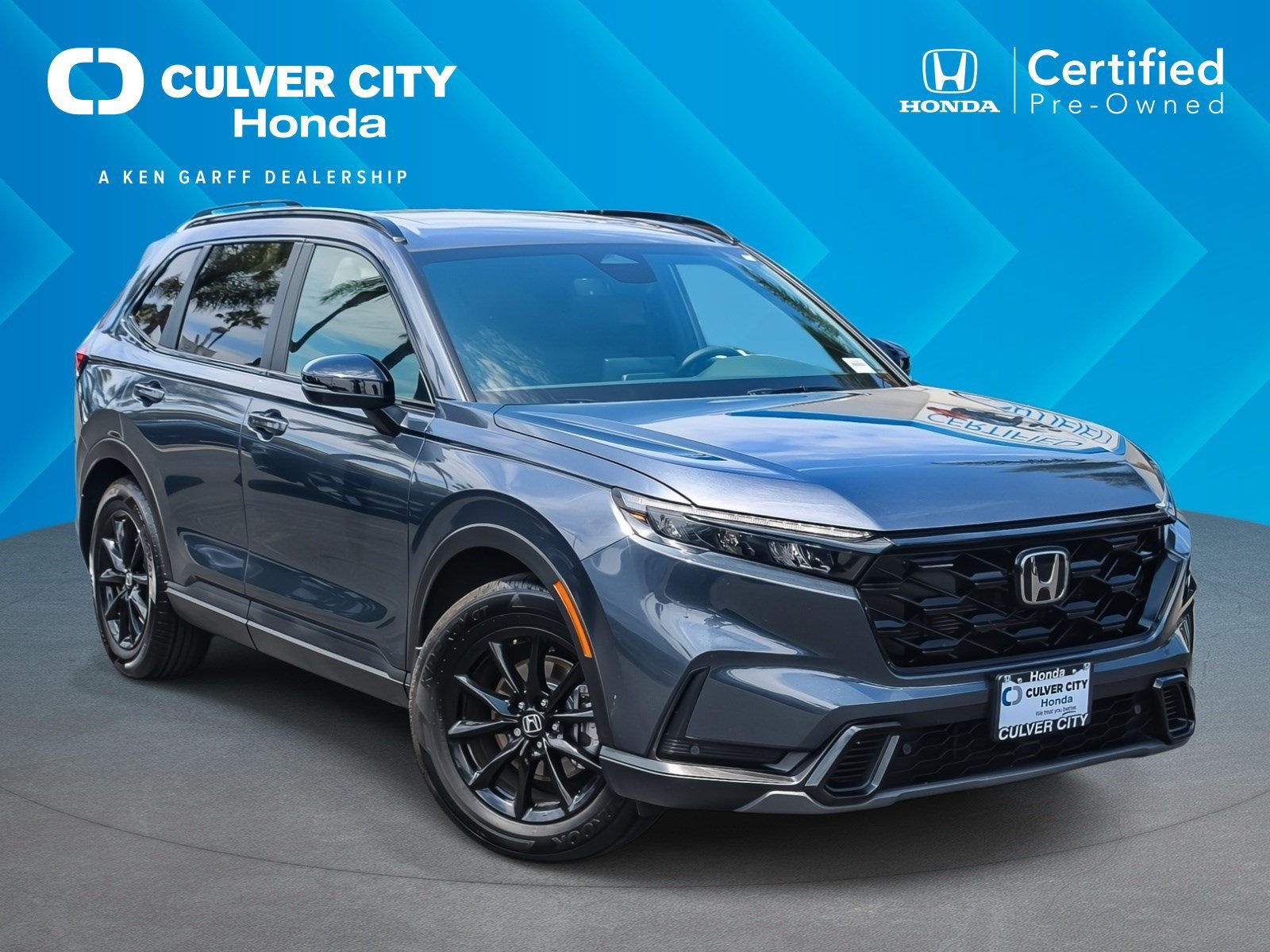 Certified Used 2026 Meteorite Gray Metallic Honda 2WD Sport-L Hybrid image 1