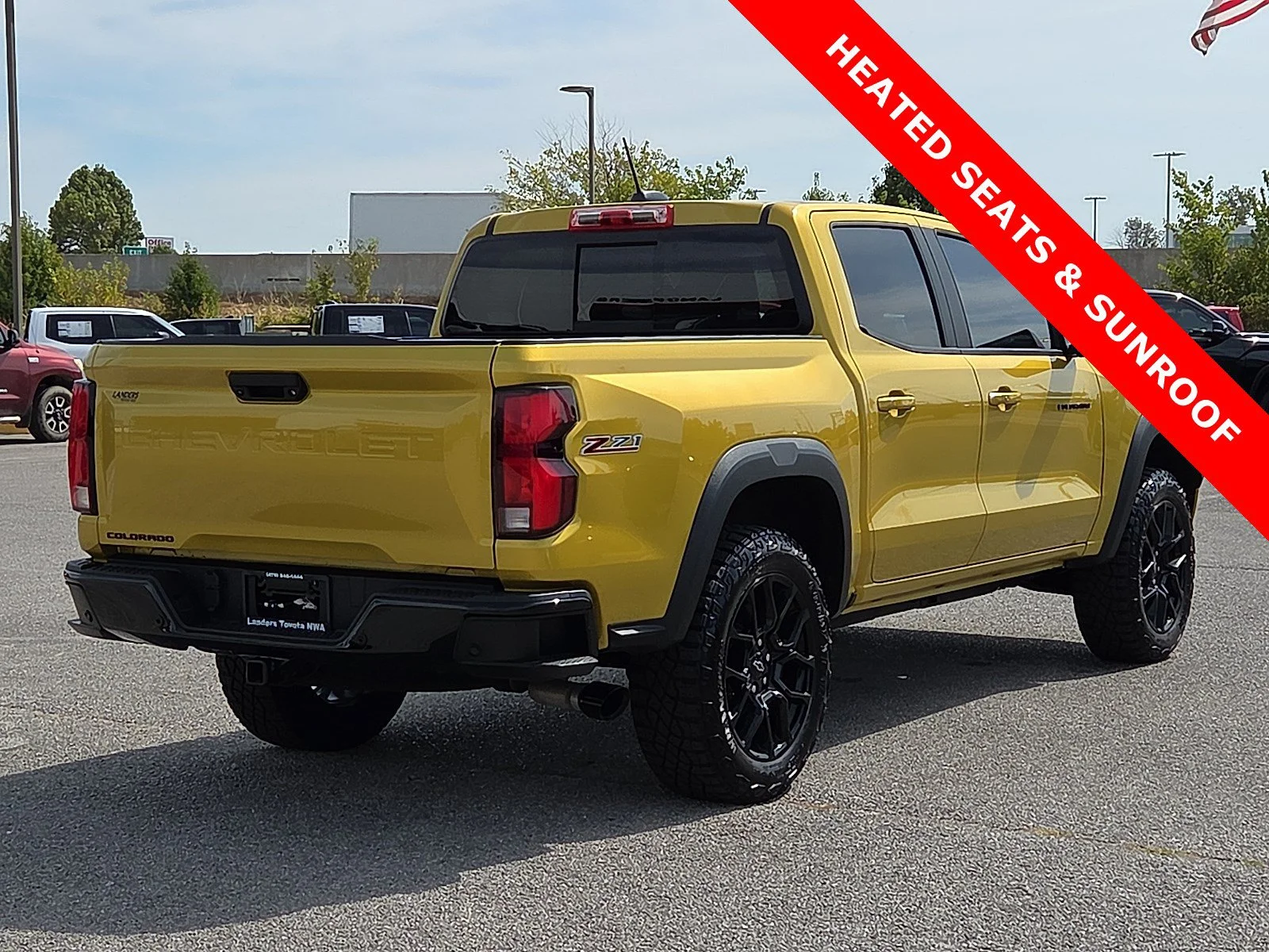 Used 2024 Nitro Yellow Metallic Chevrolet 4WD Z71 image 5
