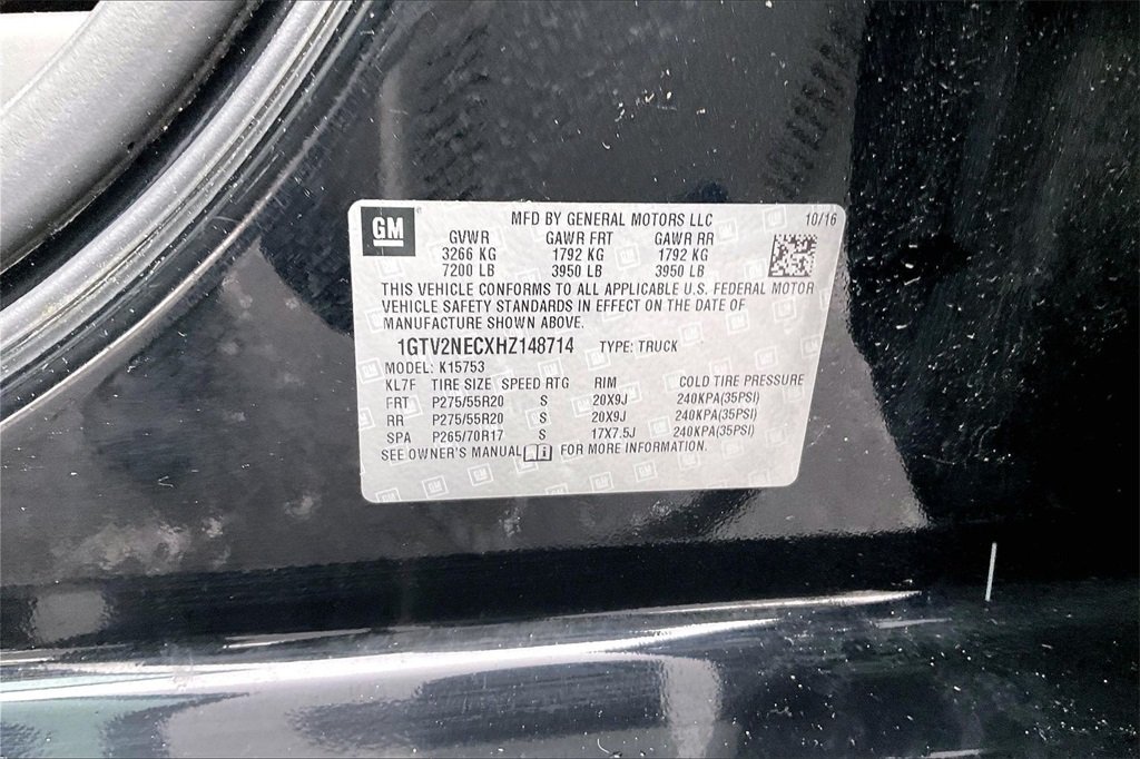 2017 GMC SIERRA - Image 30