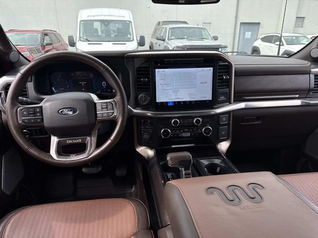 Used 2025 Antimatter Blue Metallic Ford King Ranch image 17