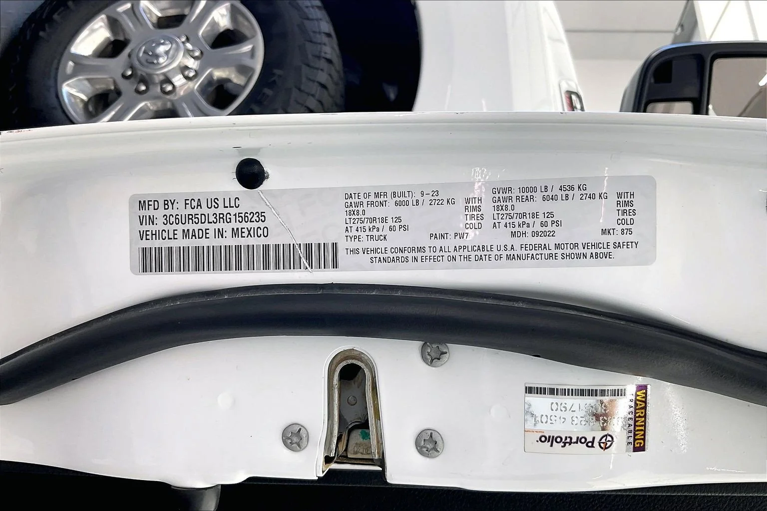 Used 2024 Bright White Clearcoat Ram Big Horn image 34