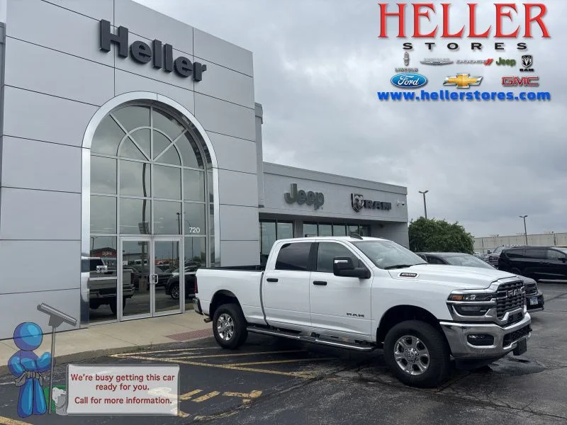 Used 2026 Bright White Clearcoat Ram Big Horn image 1