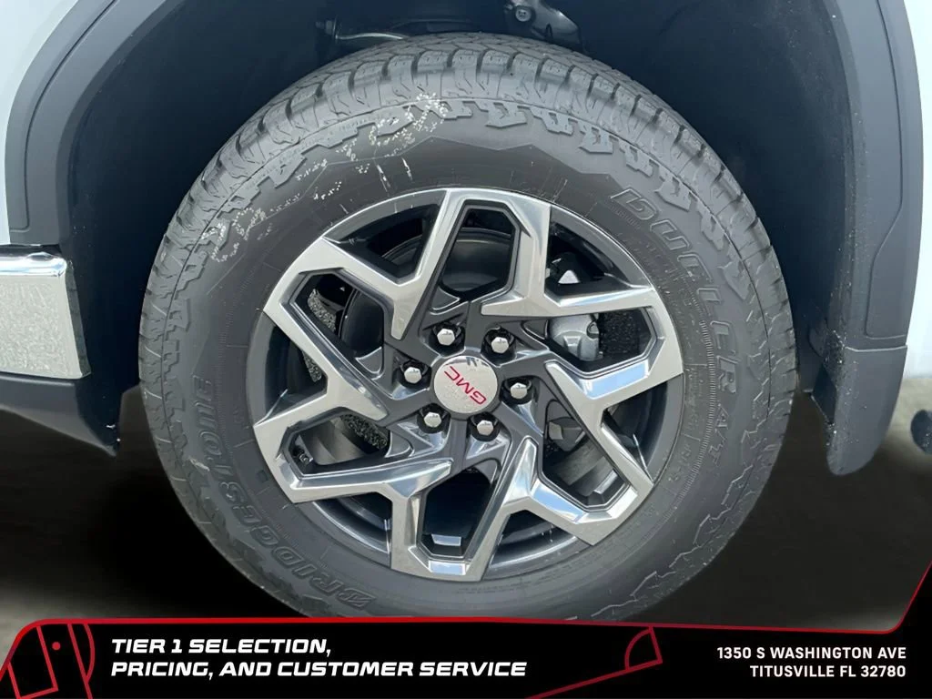 New 2026 Glacier White Tricoat GMC SLT image 26