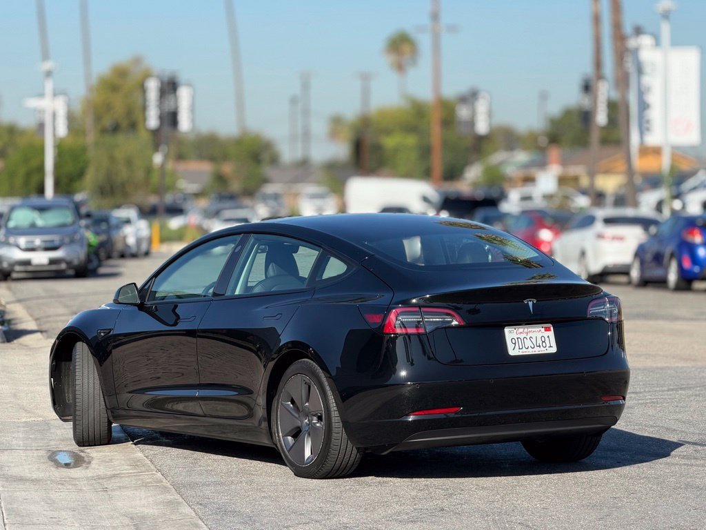 Used 2022 Tesla Model 3 Base with VIN 5YJ3E1EA7NF375902 for sale in Claremont, CA