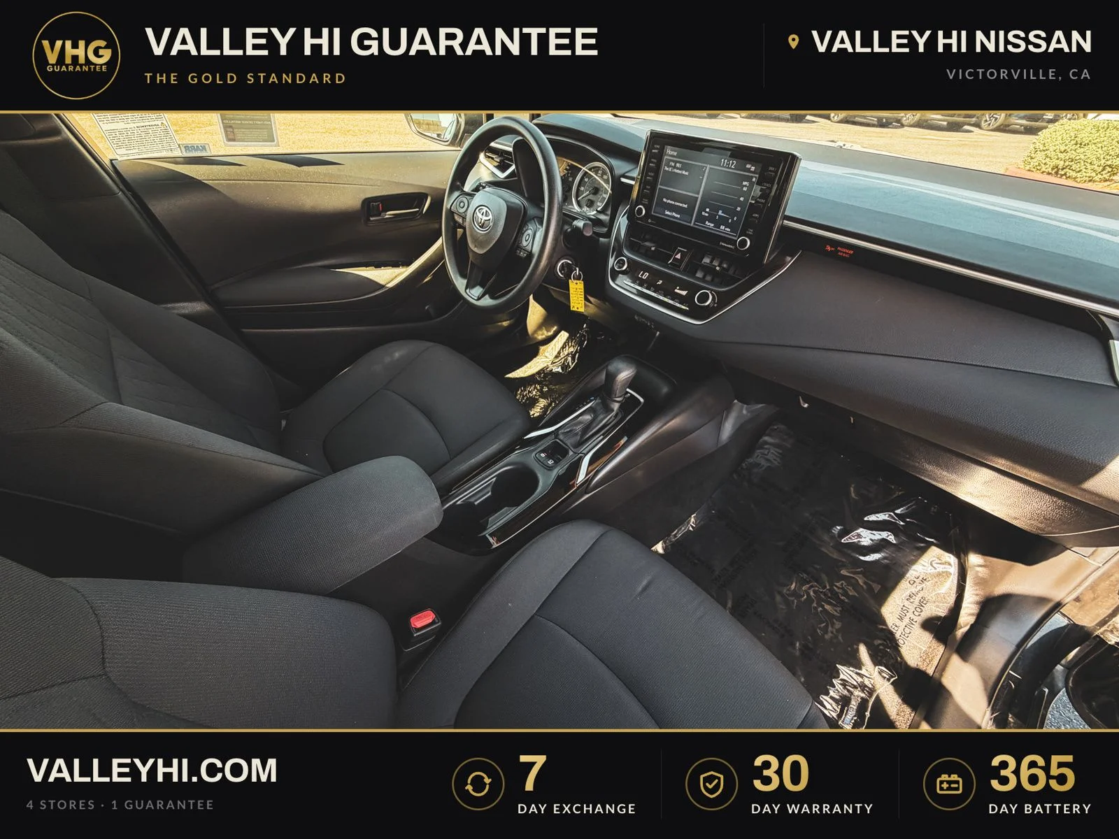Used 2022 Black Toyota LE image 17