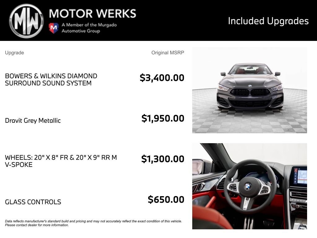 New 2026 Dravit Grey Metallic BMW 840i xDrive Gran Coupe image 4