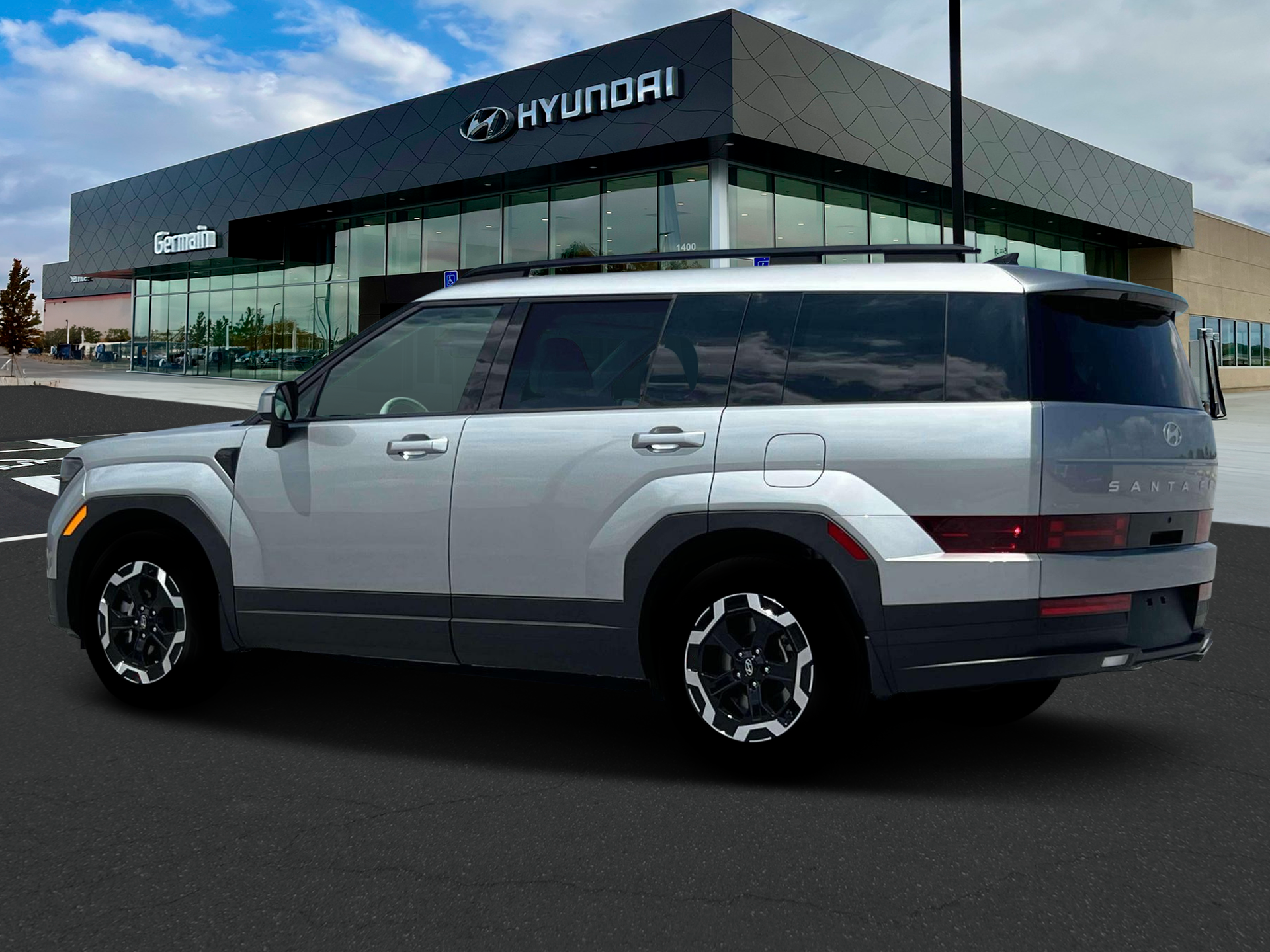 New 2026 Shimmering Silver Pearl Hyundai SEL AWD image 4