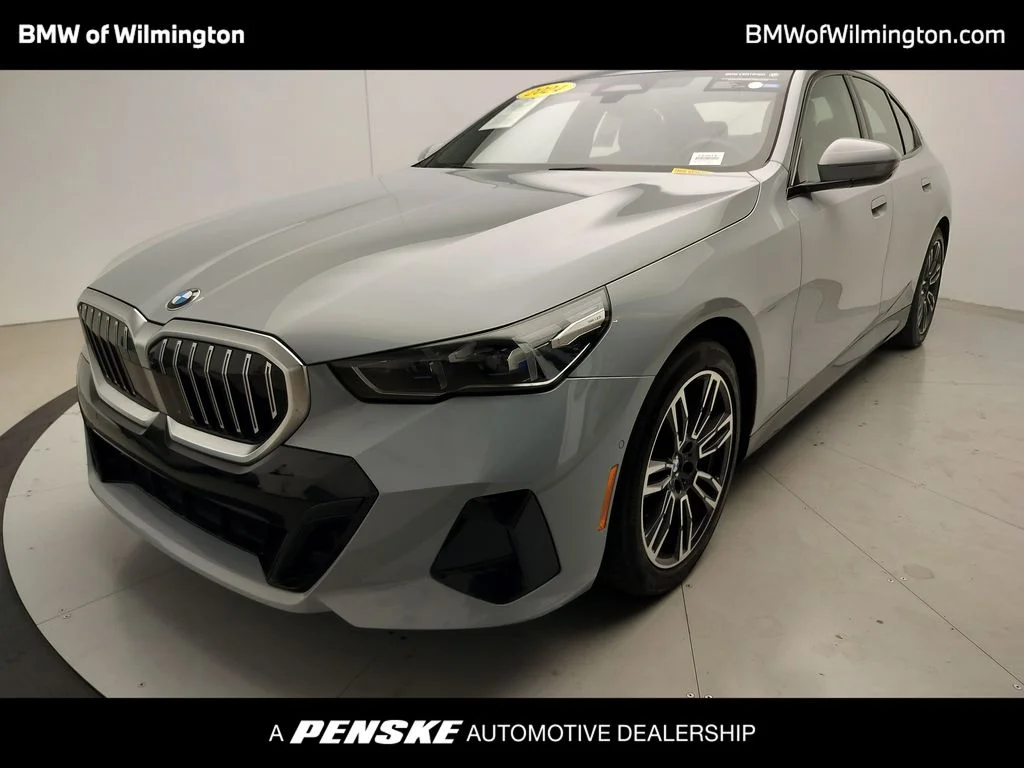 Certified Used 2024 Brooklyn Grey Metallic BMW 530i image 1