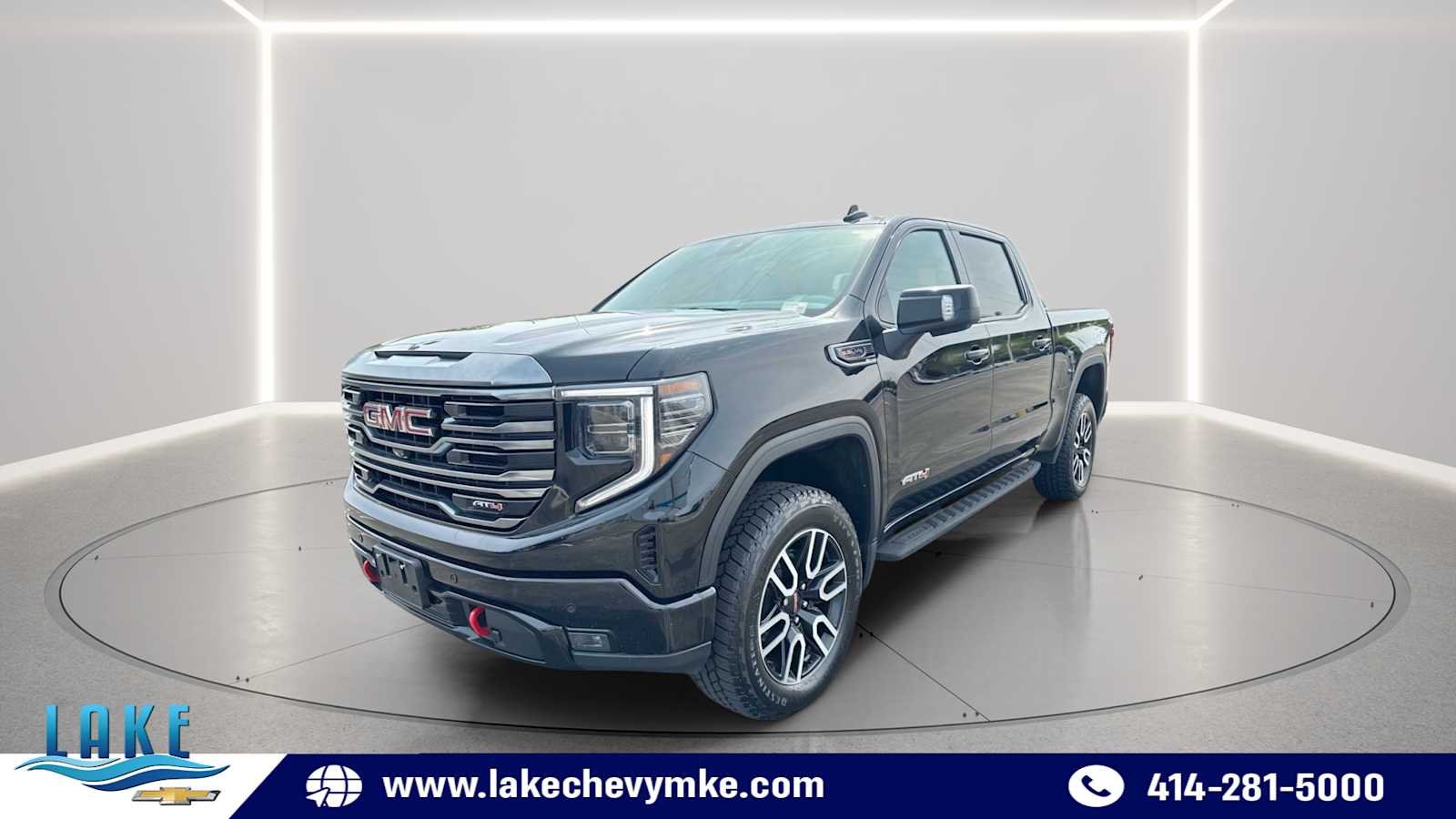 Certified Used 2022 Onyx Black GMC AT4 image 1