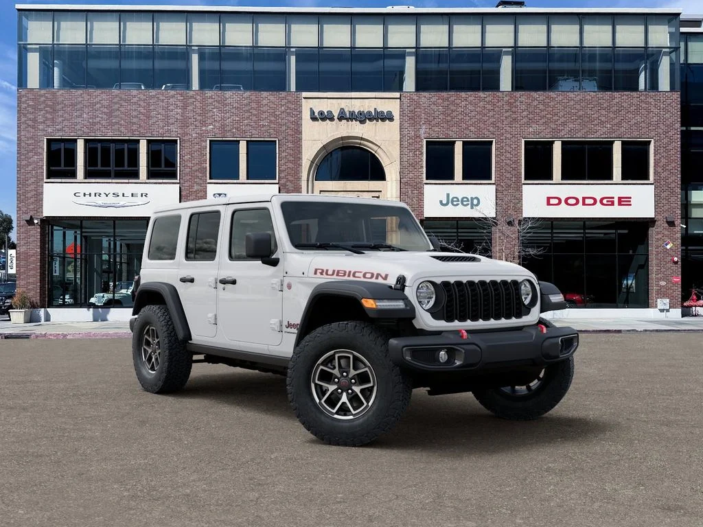 New 2026 Bright White Clear-Coat Exterior Paint Jeep Rubicon image 5