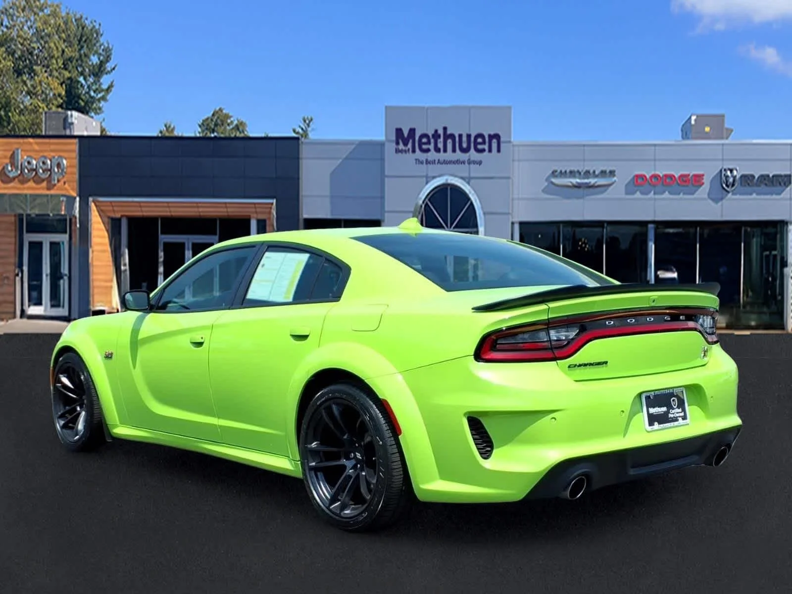 Used 2023 Sublime Metallic Clearcoat Dodge Scat Pack Widebody image 7