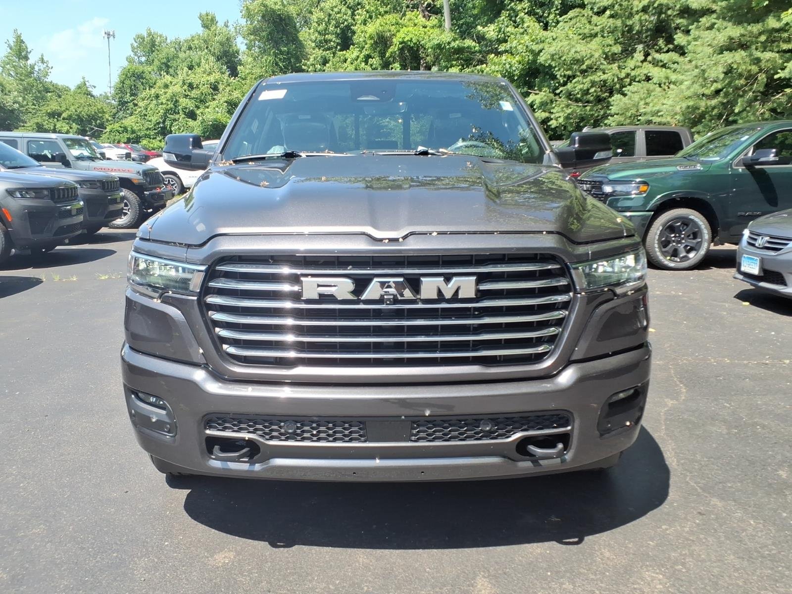 New 2026 Granite Crystal Metallic Clear-Coat Exterior Paint RAM Laramie image 2