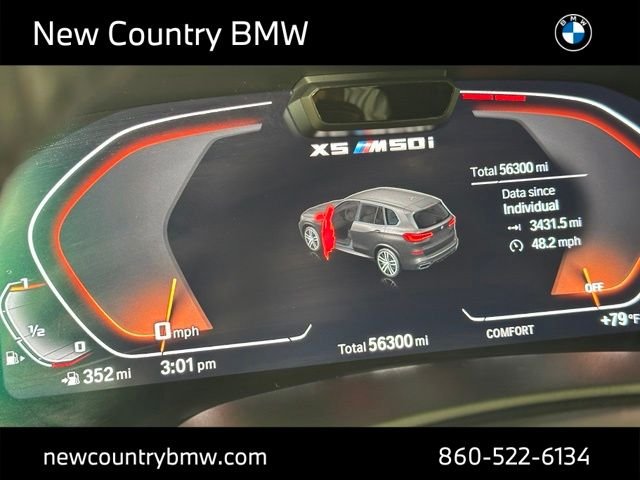 Used 2023 Phytonic Blue Metallic BMW M50i image 17