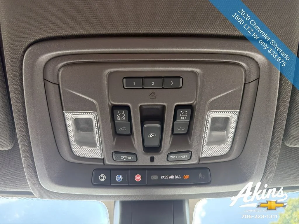Certified Used 2020 SUMMIT WHITE Chevrolet LTZ image 28