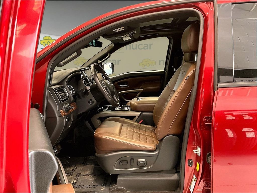 Used 2024 Cardinal Red Metallic Nissan Platinum Reserve image 12