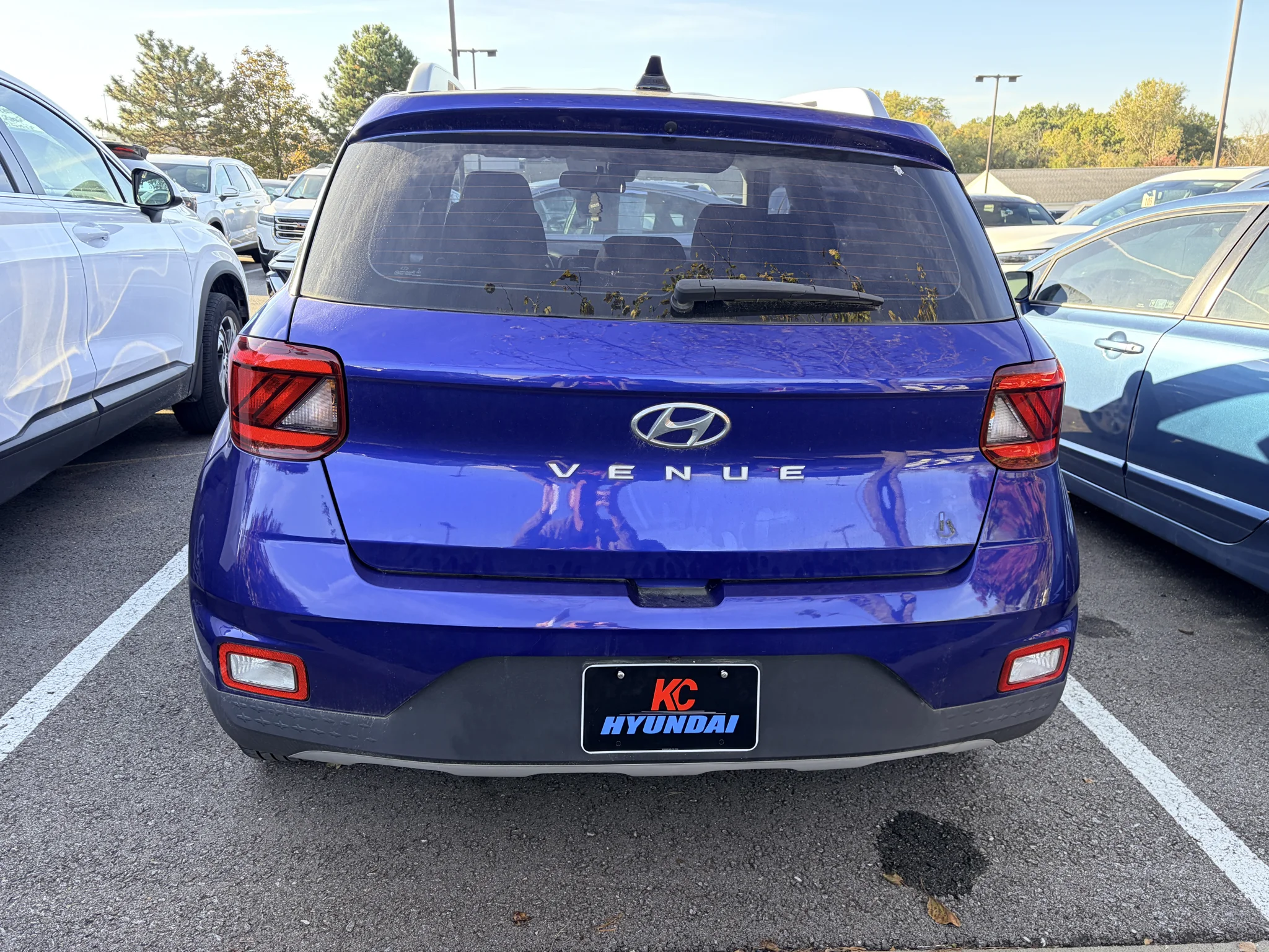 Used 2020 Intense Blue Hyundai SEL image 4