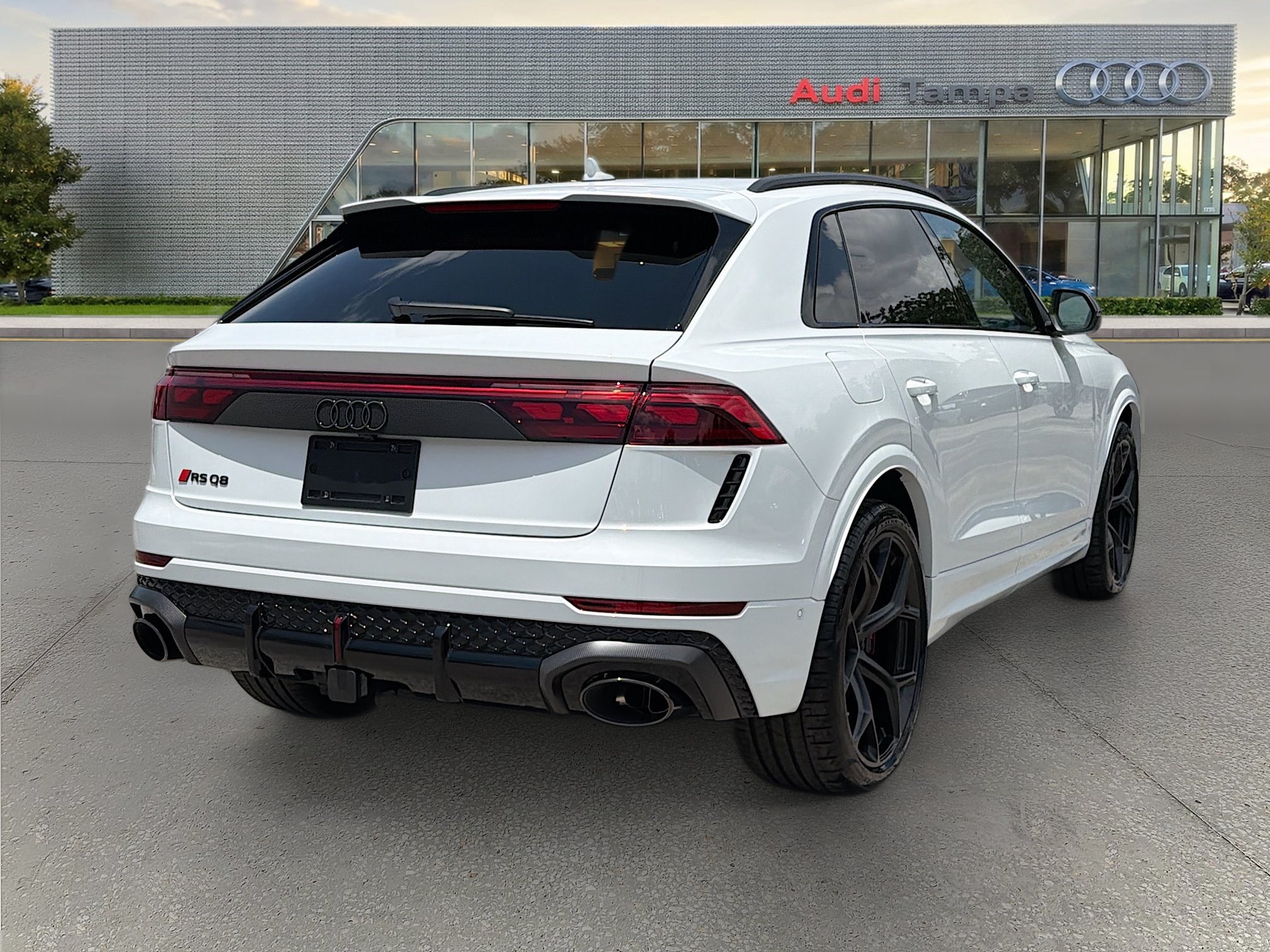 New 2026 Glacier White Metallic Audi performance image 3