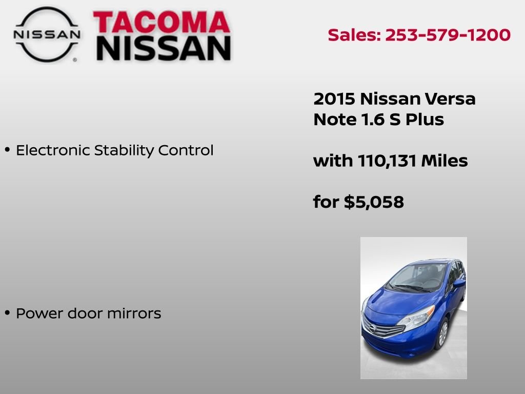 Used 2015 Blue Nissan S Plus image 8