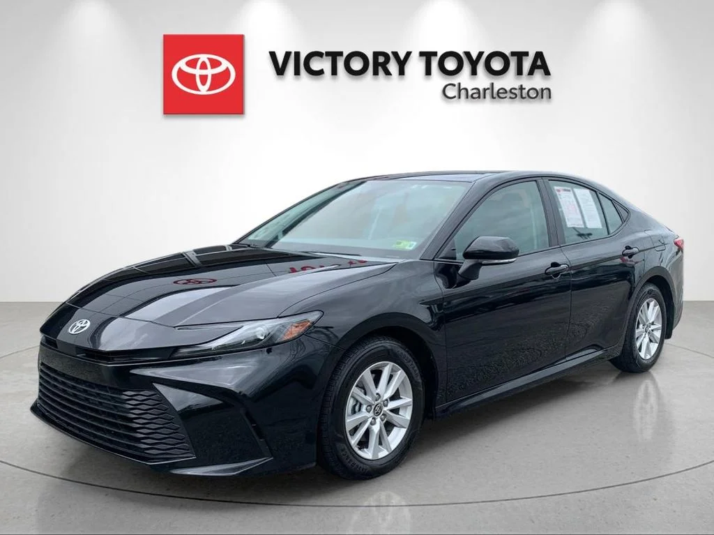 Used 2025 Black Toyota LE image 1