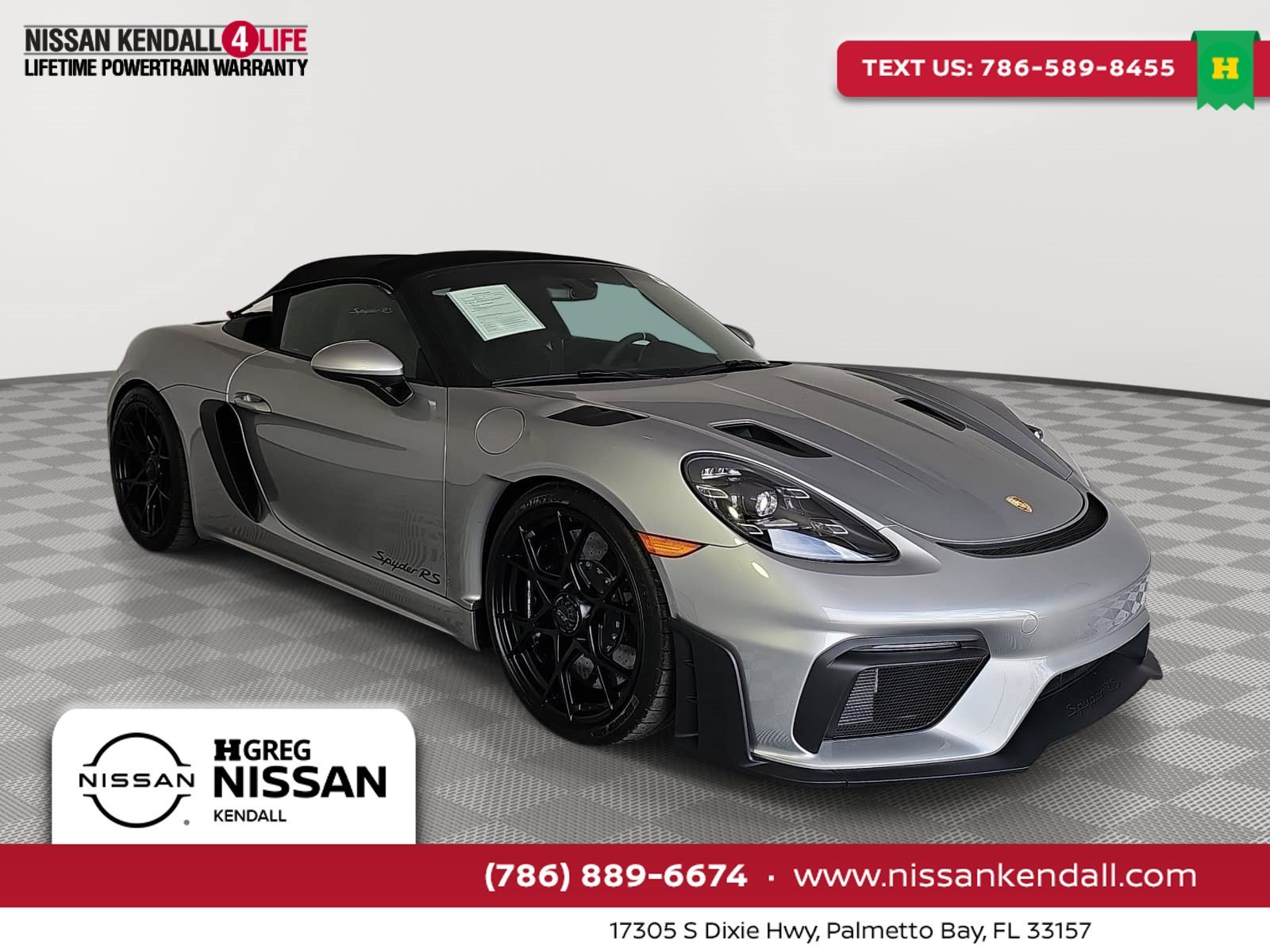 Used 2025 Silver Porsche RS image 1