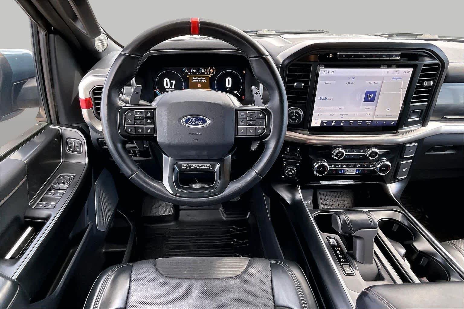Used 2023 Azure Gray Metallic Tri-Coat Ford Raptor image 6